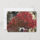 Raven Red Tree Gothic RSVP (Voorkant)