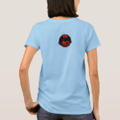 Raven Ringer Shirt Raven Women's Crow Art Shirten (Achterkant)