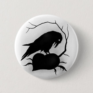 Raven Ronde Button 5,7 Cm