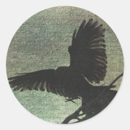 Raven Ronde Sticker
