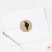Raven Ronde Sticker (Envelop)