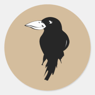 Raven Ronde Sticker
