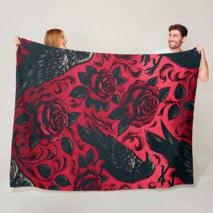 Raven Roos 60x80 Fleece Deken