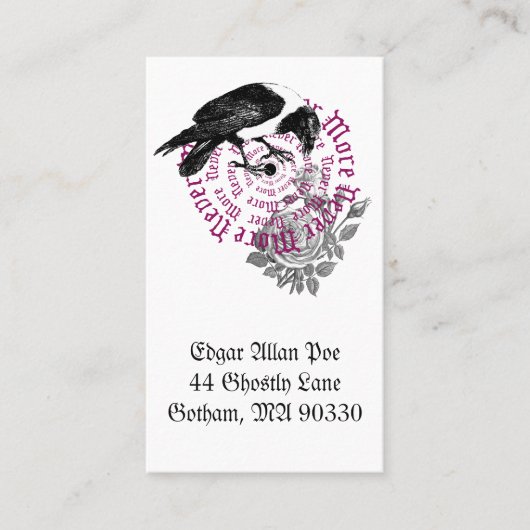 Raven & Roos profielkaart Visitekaartje (Voorkant)