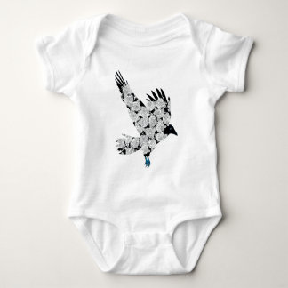 Raven & Rozen Tattoo Gothic Illustration Romper