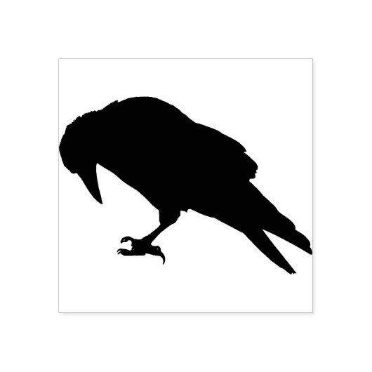 Raven Rubber Stamp Rubberstempel (Afrduk)