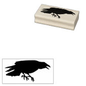 Raven Rubberstempel (Gestempeld)