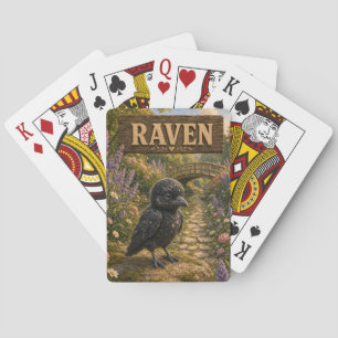 Raven Schattig Baby Verhaalboek Nursery Dier Pokerkaarten