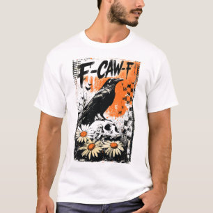 Raven Schedel FCAWF Candy Cream Griezelen Hallowee T-shirt