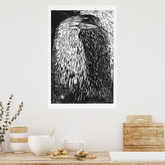 Raven Shadow Self Art Print (Keuken)