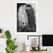 Raven Shadow Self Art Print (Thuiskantoor)