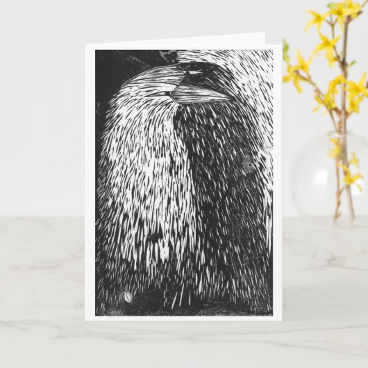 Raven Shadow Self Kaart (Gele Bloem)