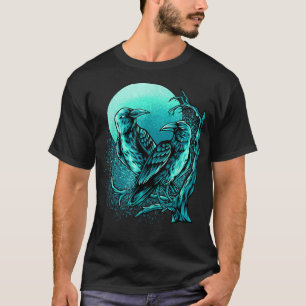 Raven shirt Man Meisje Vrouwen t shirt tshirt Goth