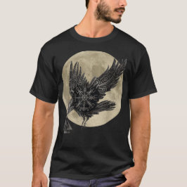 Raven shirt Mannen Meisje Vrouwen shirt shirt Goth
