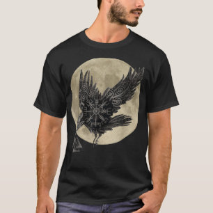 Raven shirt Mannen Meisje Vrouwen shirt shirt Goth