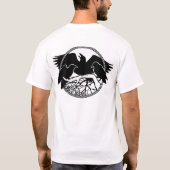 Raven Shirten Raven Cool Crow Bird Art T-shirt (Achterkant)