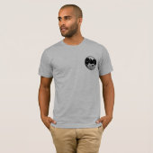 Raven Shirten Raven Cool Crow Fited Bird T shirt (Voorkant volledig)