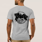 Raven Shirten Raven Cool Crow Fited Bird T shirt (Achterkant)