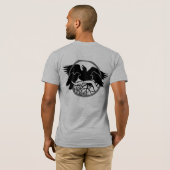 Raven Shirten Raven Cool Crow Fited Bird T shirt (Achterkant volledig)