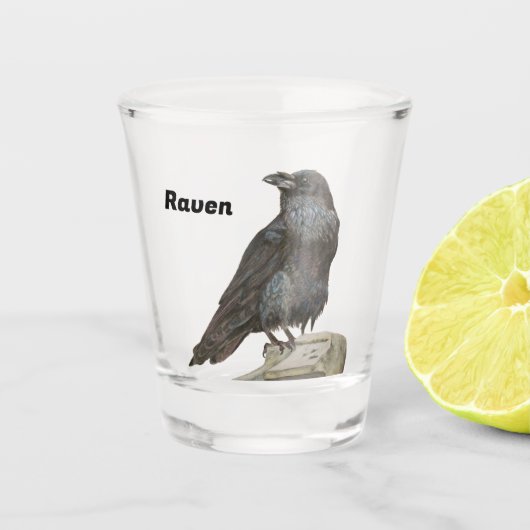 Raven Shot Glas (Voorkant)