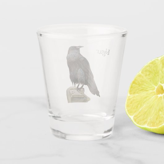 Raven Shot Glas (Achterkant)