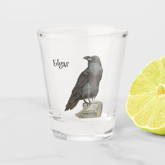 Raven Shot Glas (Voorkant)