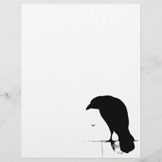 Raven Silhouette -  Gothic Ravens & Crows (Voorkant)
