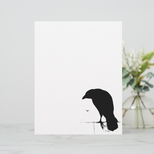 Raven Silhouette -  Gothic Ravens & Crows (Staand voorkant)