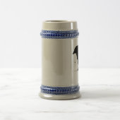 Raven Silhouette -  Gothic Ravens & Crows Bierpul (Center)