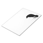 Raven Silhouette - Gothic Ravens & Crows Notitieblok (Schuin)