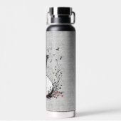 Raven Sings Song Death on Skull Waterfles (Achterkant)