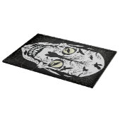 Raven Skeleton Cutting Board Kitchen Decor Snijplank (Hoek)