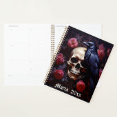 Raven Skull en Rozen Planner (Display)