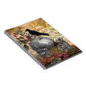 Raven Skull Spider  Notitieboek (Rechterzijde)