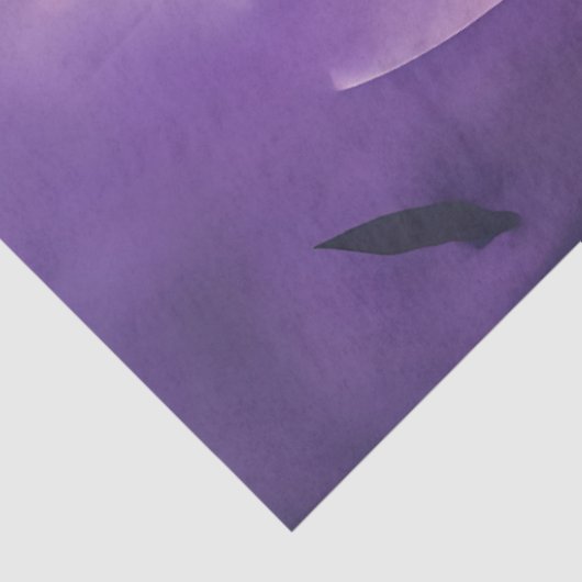 Raven Skull Tissuepapier (Detail)