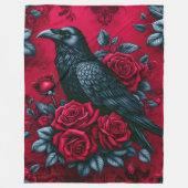 Raven Song 60x80 fleece deken (Voorkant)