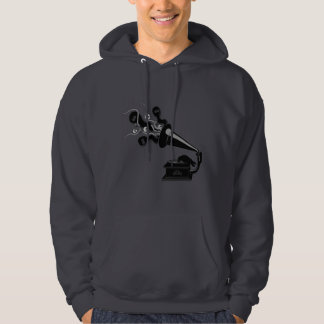 Raven spelen de Victrola Hoodie