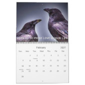 Raven Spirit Messages 2016 Calender Kalender (Feb 2027)