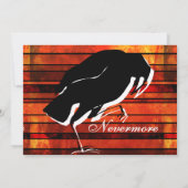 Raven-spoel geïnspireerd door bijna meer halloween kaart (Achterkant)