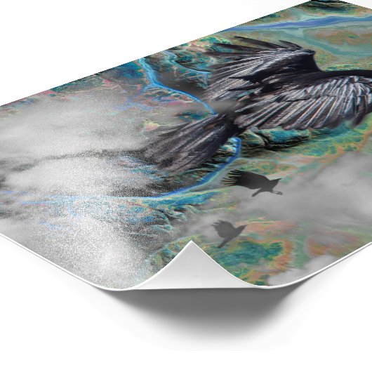 RAVEN SQUADRON FOTO AFDRUK (Hoek)