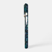 Raven Stained Glass Style (Faux) Case iPhone Cover Hoesje (Linkerkant)