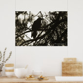 Raven Steampunk Poster (Keuken)