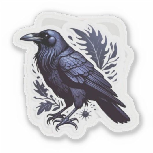 Raven Sticker (Voorkant)
