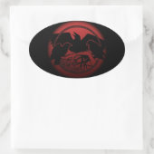 Raven Stickers Native Wildlife Raven Art Stickers (Tas)