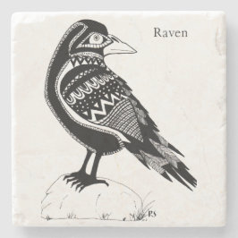 Raven Stone Onderzetter