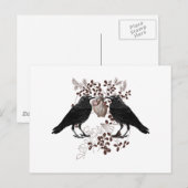 Raven strijden om het hart briefkaart (Voorkant / Achterkant)