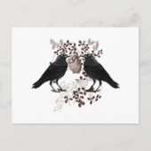 Raven strijden om het hart briefkaart (Voorkant)