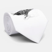 Raven Stropdas (Opgerold)