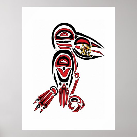 Raven Sun Poster (Voorkant)