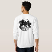 Raven Sweatshirt Unisex Raven Native Art Shirten (Achterkant volledig)